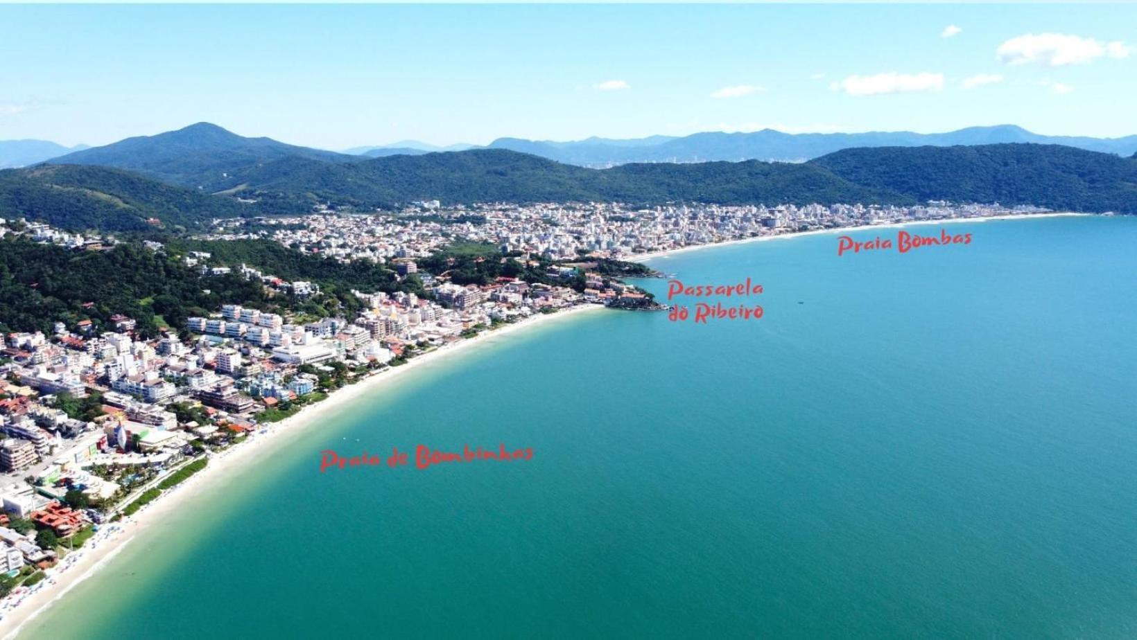 1083 - Apartamento Com Vista Para O Mar Em Бомбиньяс Экстерьер фото