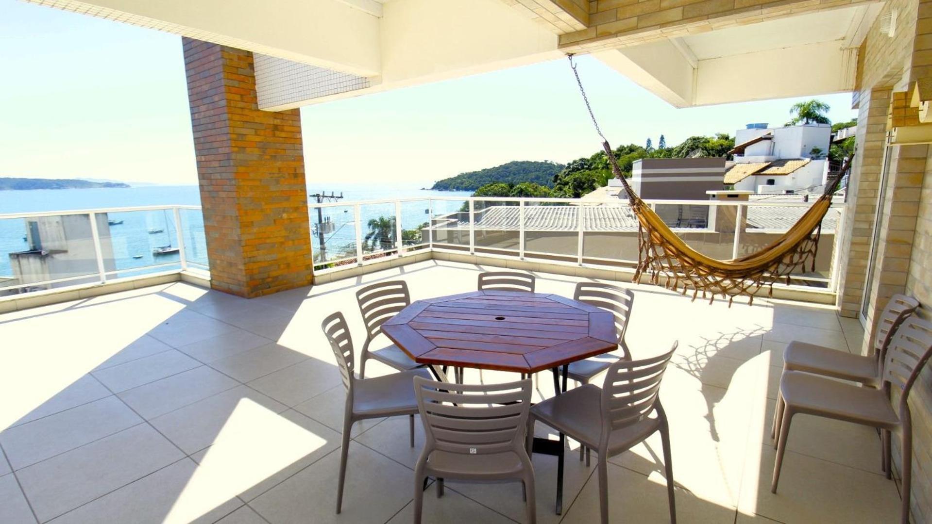 1083 - Apartamento Com Vista Para O Mar Em Бомбиньяс Экстерьер фото